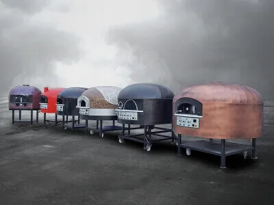 Sabit Tabanlı Gazlı Taş Pizza Pide Lahmacun Simit Fırını