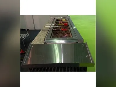 Döner Şiş Sistemli Kömürlü Izgara Mangal